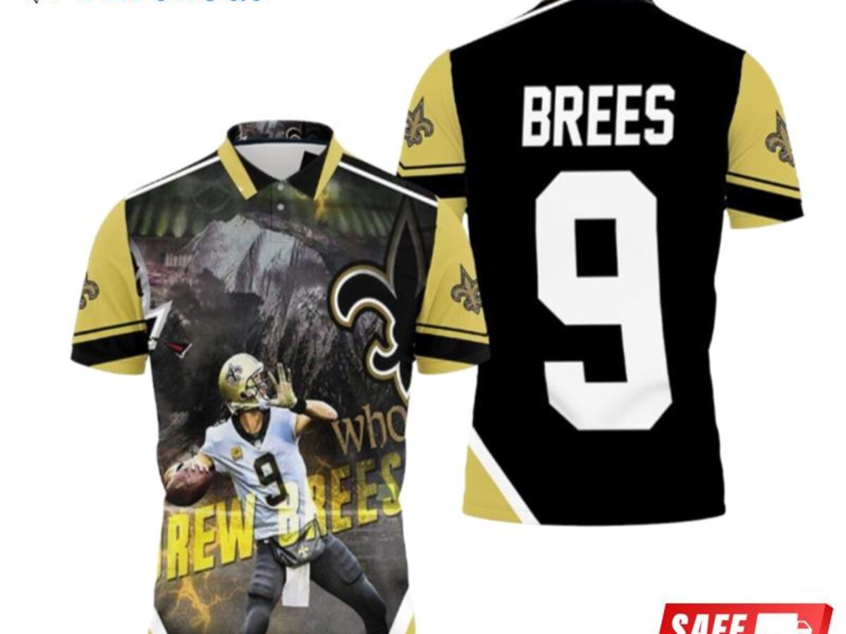 New Orleans Saints Road Game Jersey - Drew Brees - Mens