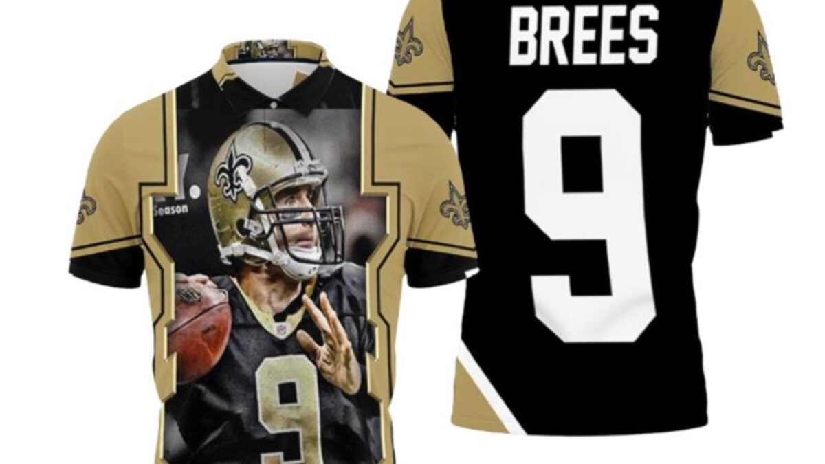 NFL, Tops, New Orleans Saints Jersey 9 Drew Brees