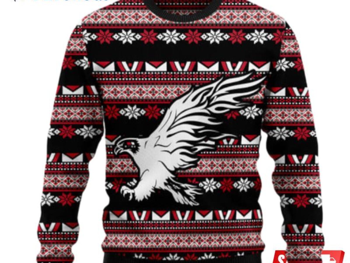 Lovie T Designs Go Eagles Ugly Christmas Sweater Adult 11