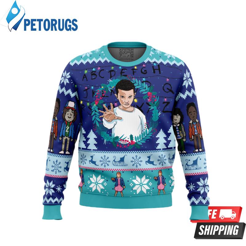 Eleven Stranger Things Ugly Christmas Sweaters