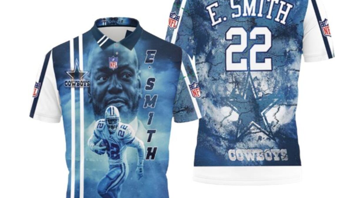 Emmitt Smith 22 Dallas Cowboys football player Vintage gift shirt