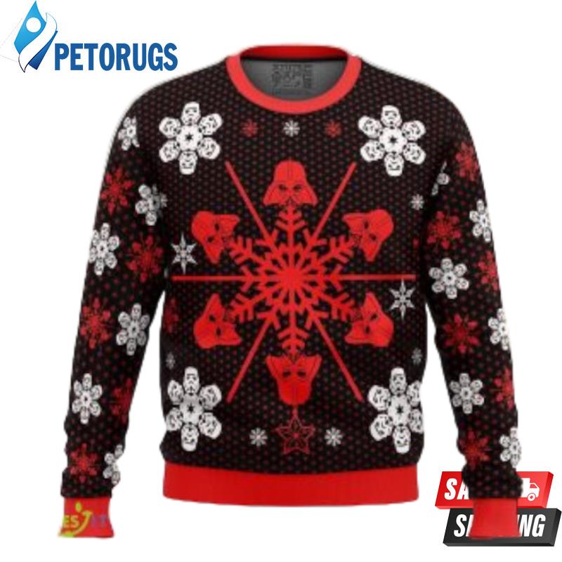 Empire Snowflakes Ugly Christmas Sweaters