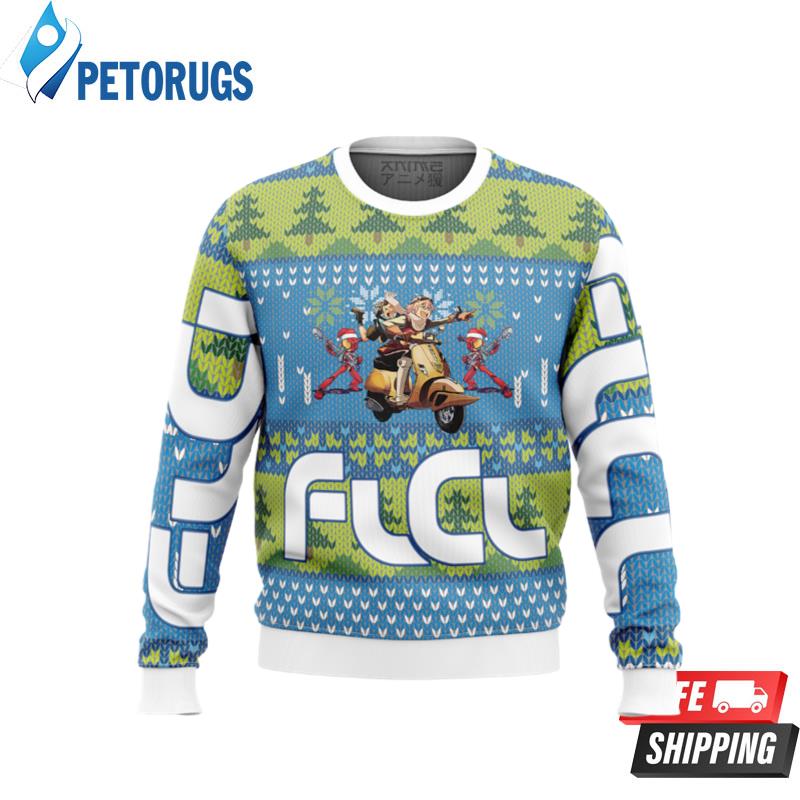 FLCL Fooly Cooly Alt Ugly Christmas Sweaters