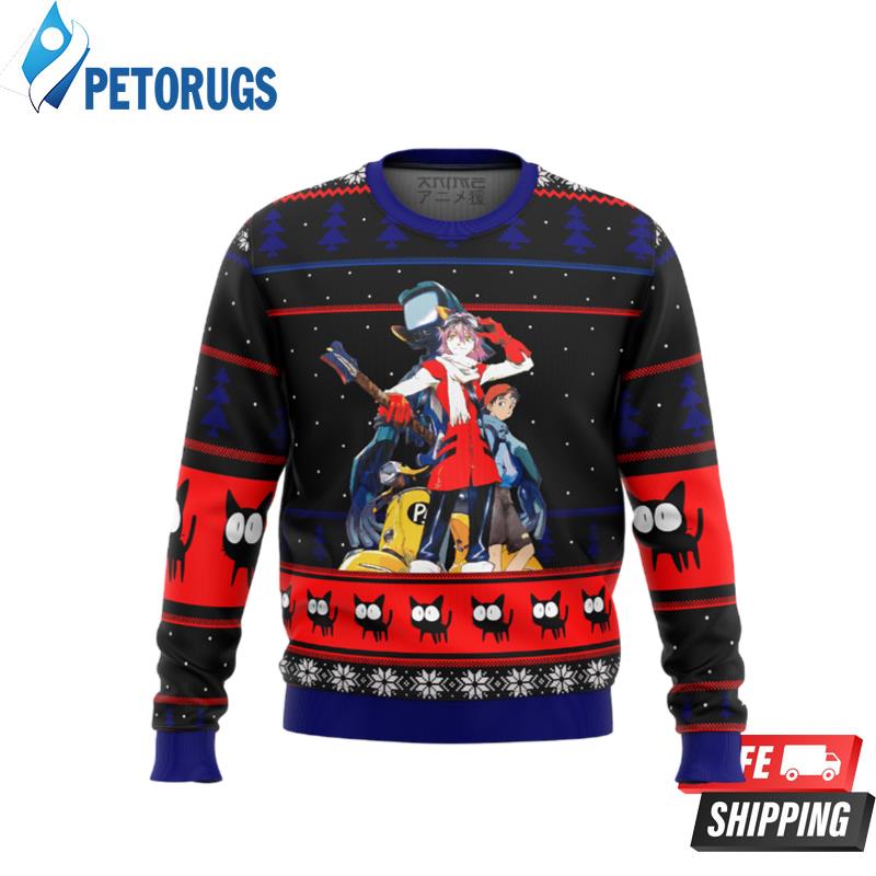 FLCL Poster Ugly Christmas Sweaters