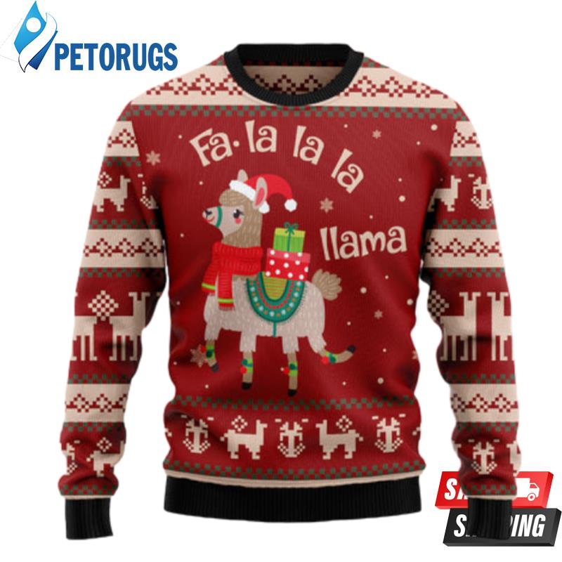 Fa La La Llama Ugly Christmas Sweaters