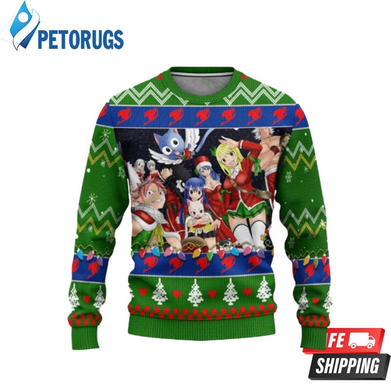 Fairy Tail Christmas Hoodie Ugly Christmas Sweaters