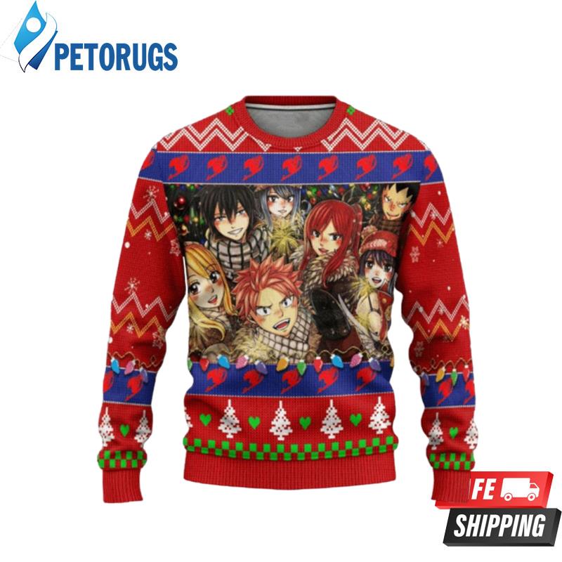 Fairy Tail Hoodie Ugly Christmas Sweaters