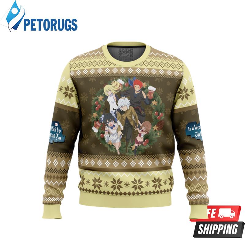 Familia Myth DanMachi Ugly Christmas Sweaters