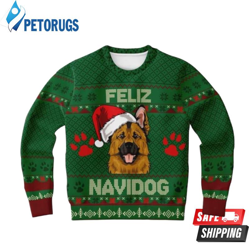 Feliz Navidog French Bulldog Christmas Gift Christmas Gift Ugly Christmas Sweaters