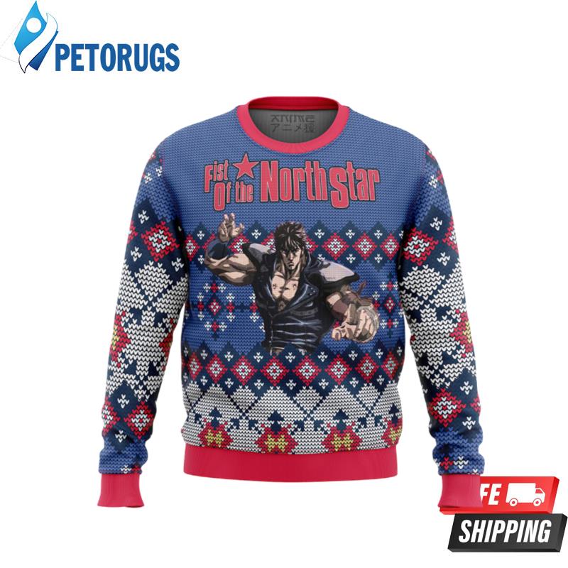 Fist of the North Star Alt Ugly Christmas Sweaters