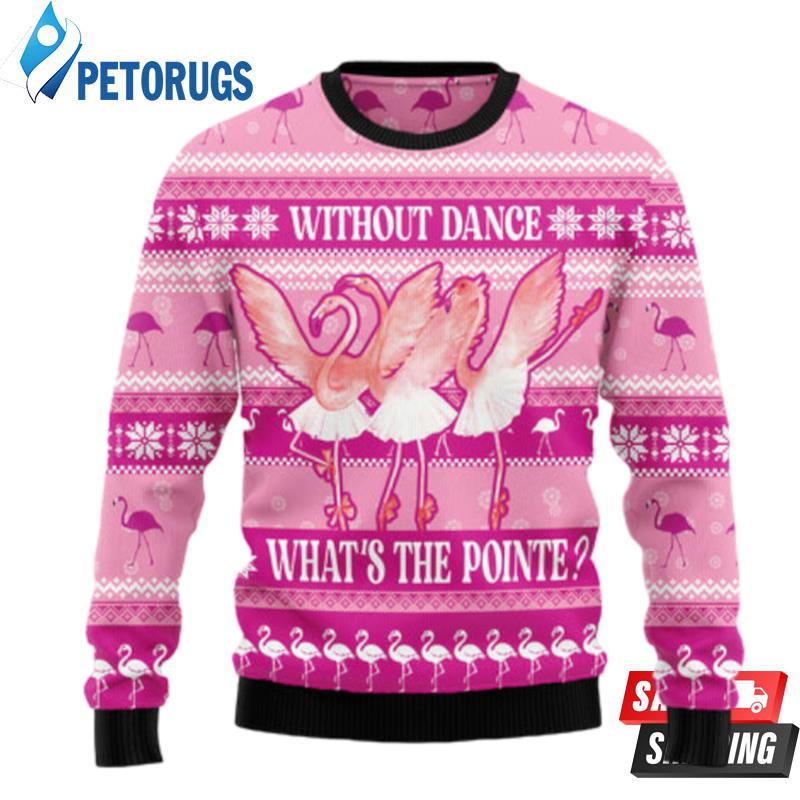 Flamingo Ballet Ugly Christmas Sweaters