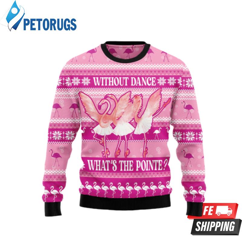 Flamingo Ballet Ugly Christmas Sweaters