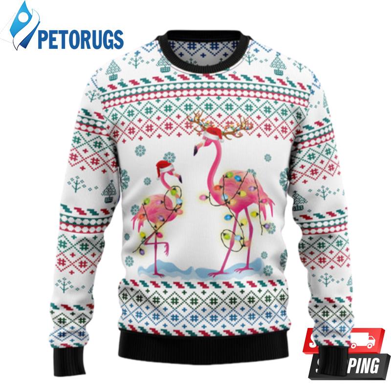 Flamingo Christmas Reunion Ugly Christmas Sweaters