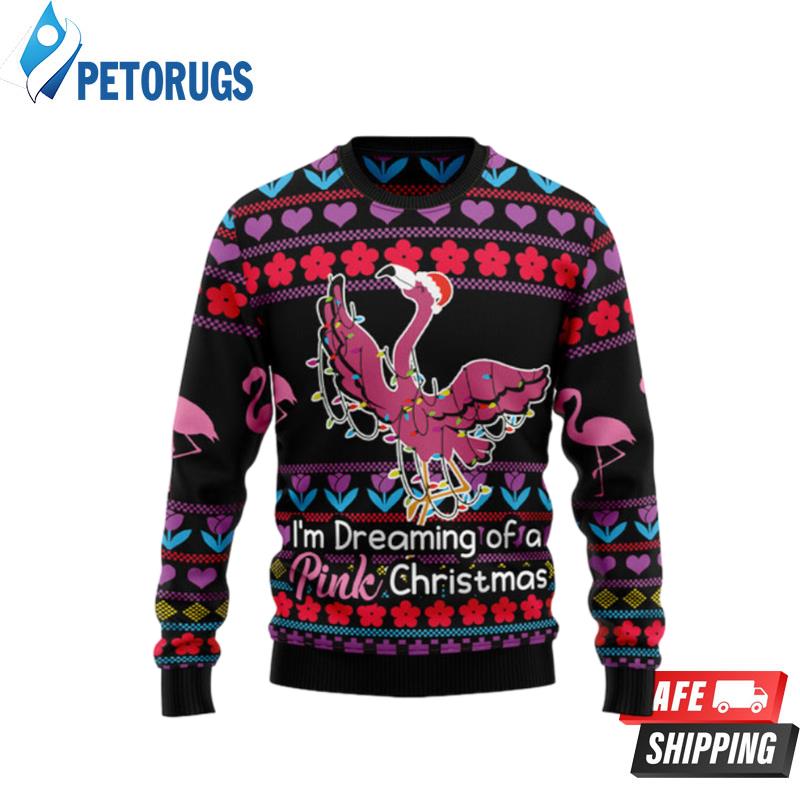 Flamingo Pink Christmas Ugly Christmas Sweaters