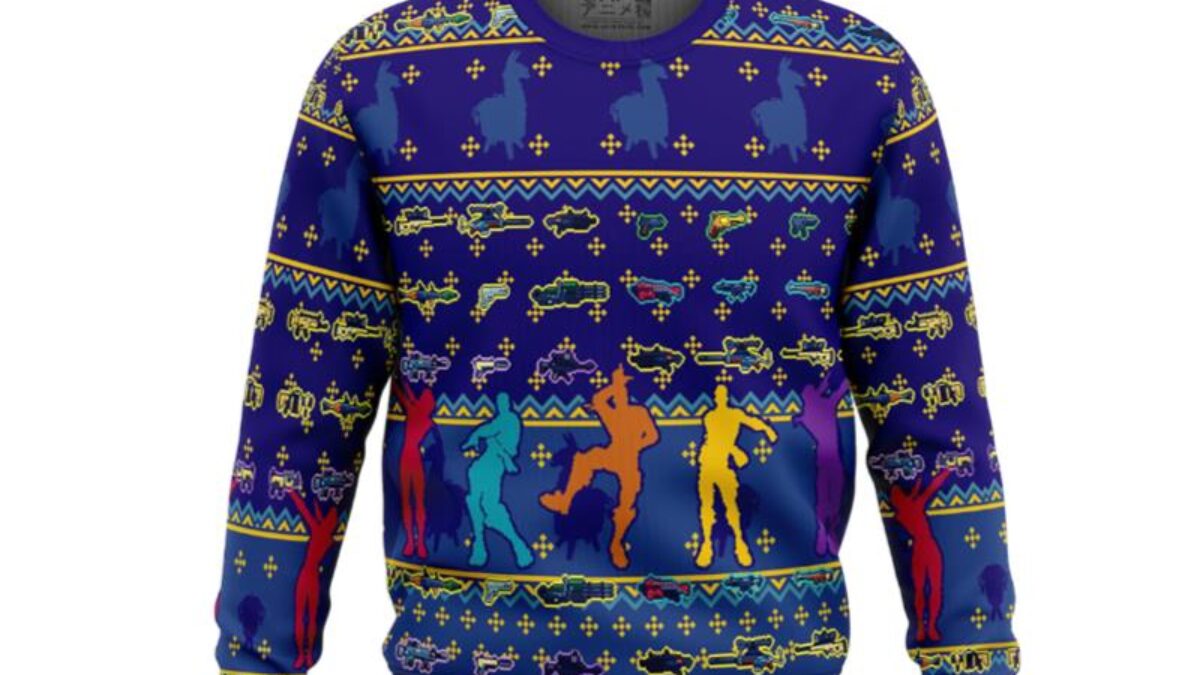 Christmas on sale sweater fortnite