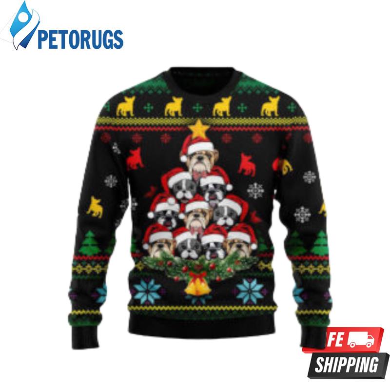French Bulldog Funny Ugly Christmas Sweaters