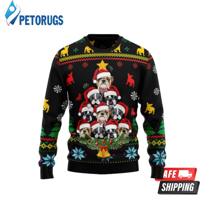 French Bulldog Ht92804 Ugly Christmas Sweaters