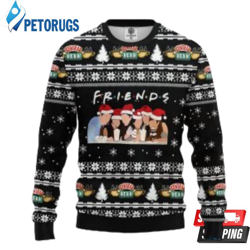 Friends Tv Show Knitted Christmas Ugly Christmas Sweaters