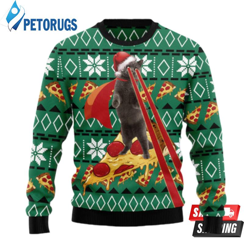 Funny Cat Ugly Christmas Sweaters