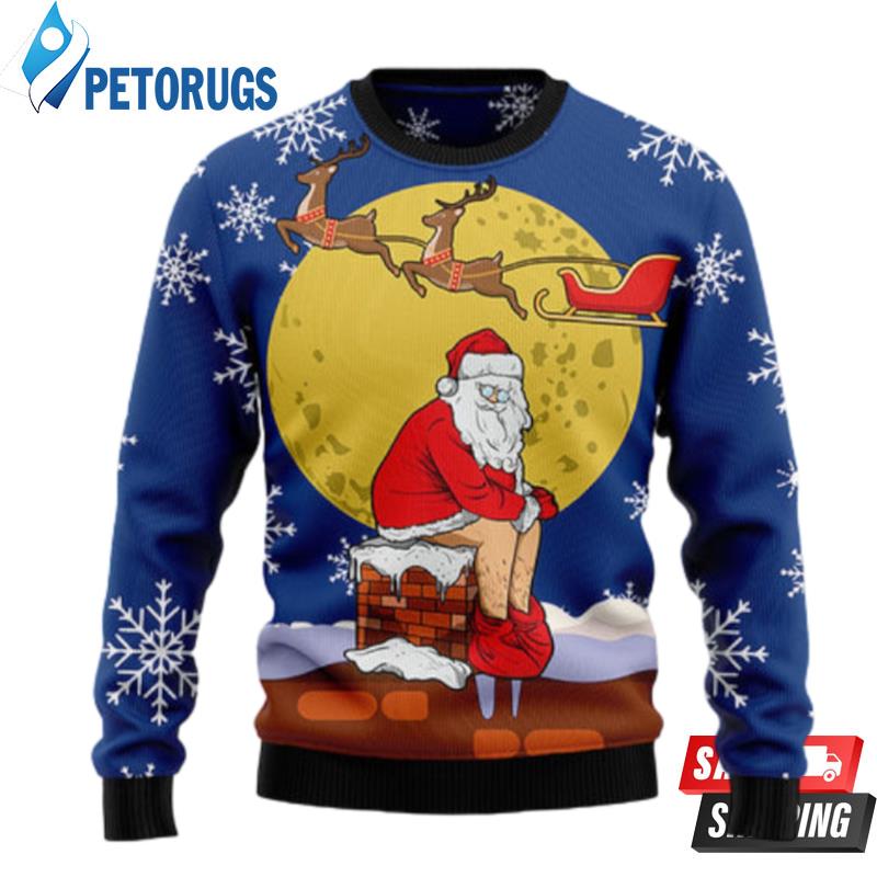 Funny Santa Xmas Ugly Christmas Sweaters