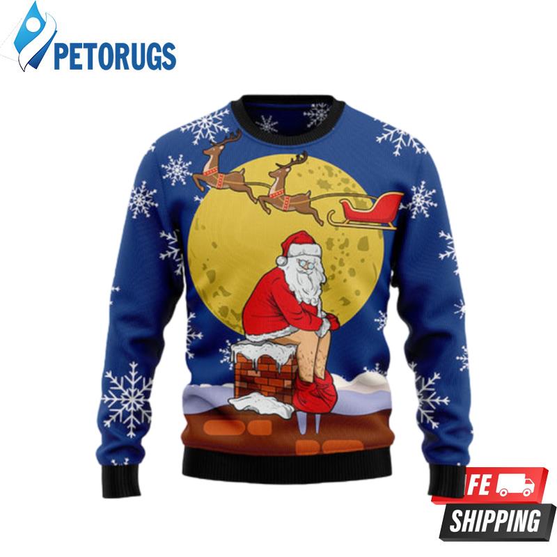 Funny Santa Xmas Ugly Christmas Sweaters