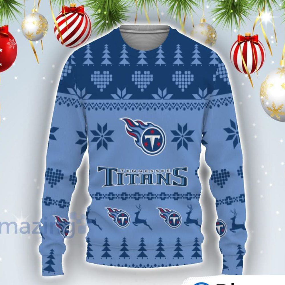 Funny Tennessee Titans Merry Ugly Christmas Sweater
