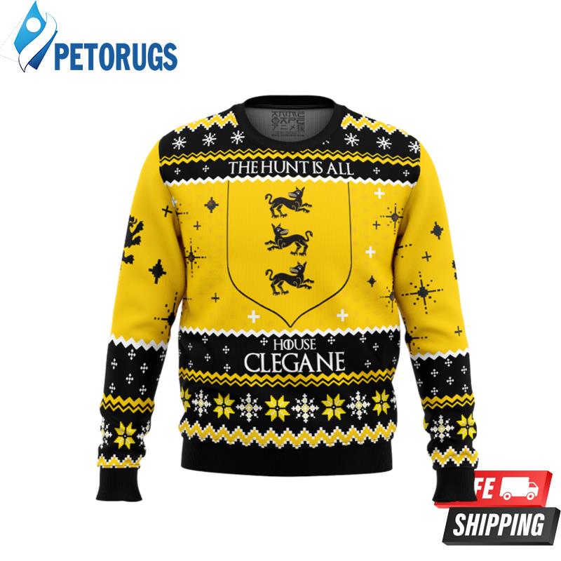 Game of Thrones House Clegane Ugly Christmas Sweaters