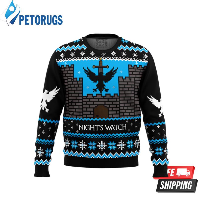Game of Thrones Night's Watch Ugly Christmas Sweaters