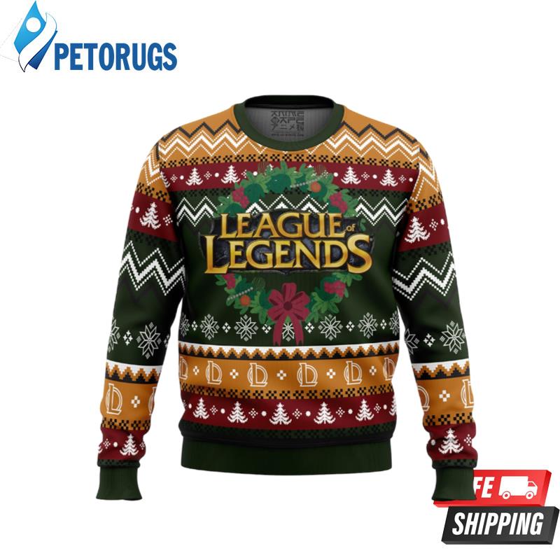 Game on Christmas League of Legends Ugly Christmas Sweaters