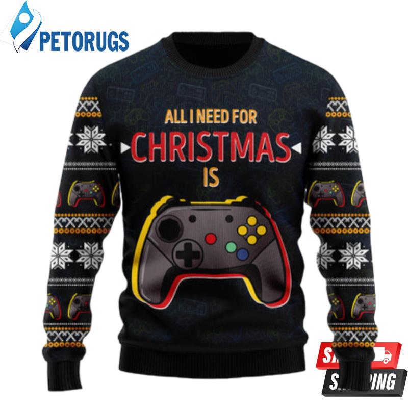 Games All I Need Ugly Christmas Sweaters