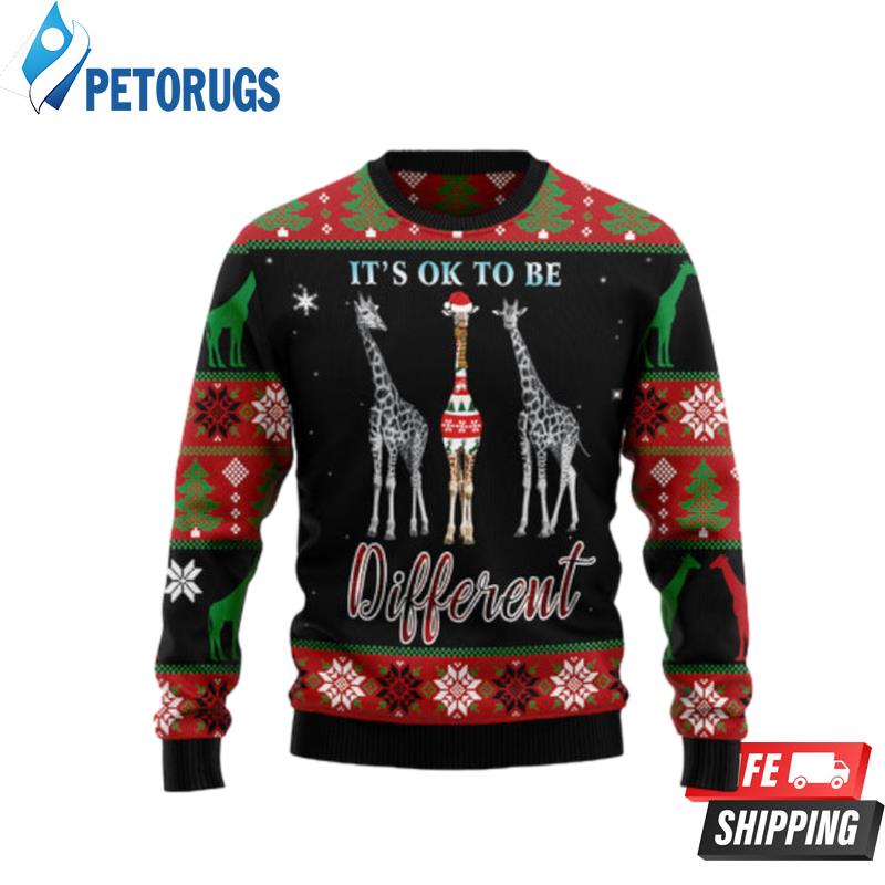 Giraffe ugly outlet christmas sweater