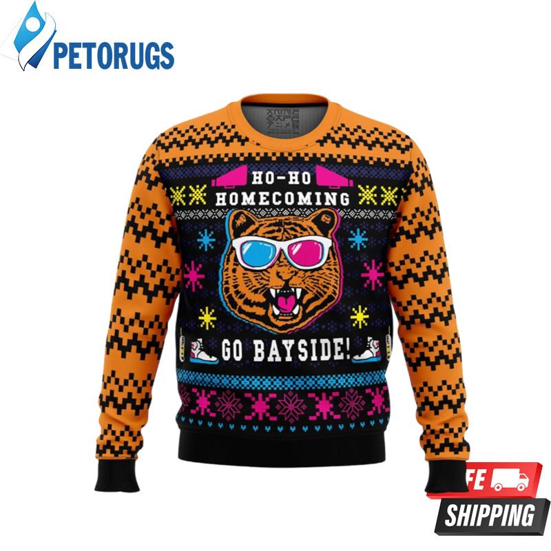 Go Bayside Saved by the Bell Ugly Christmas Sweaters