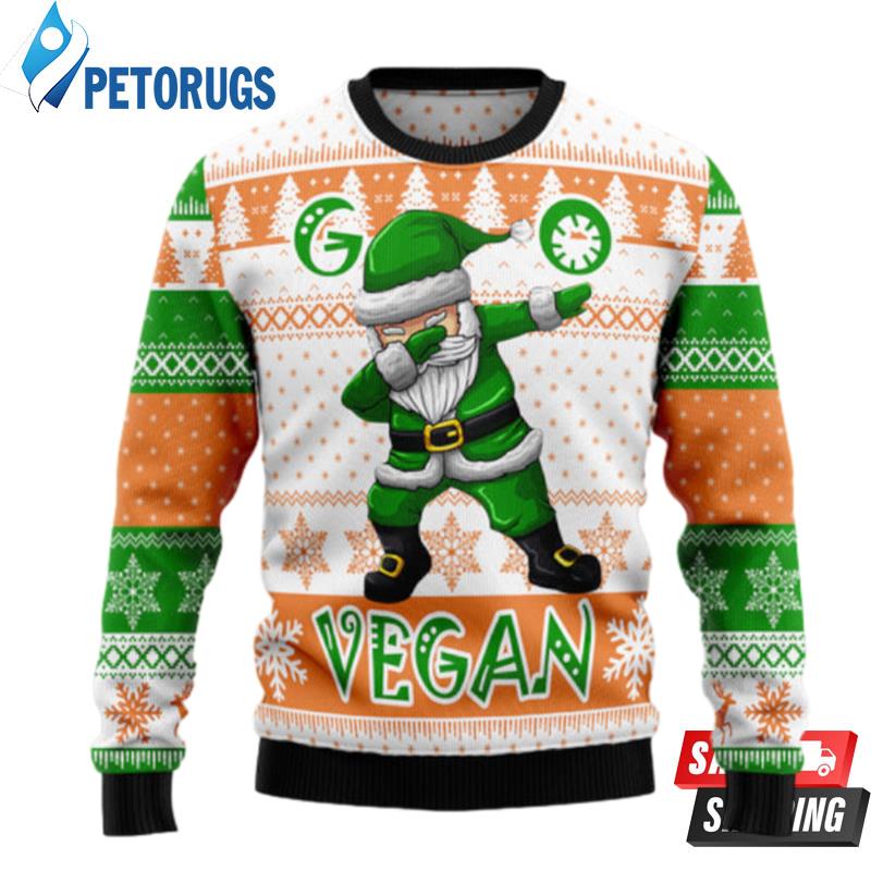 Go Vegan Ugly Christmas Sweaters