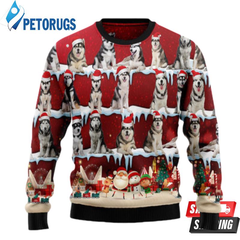 Golden Retriever Ugly Christmas Sweaters