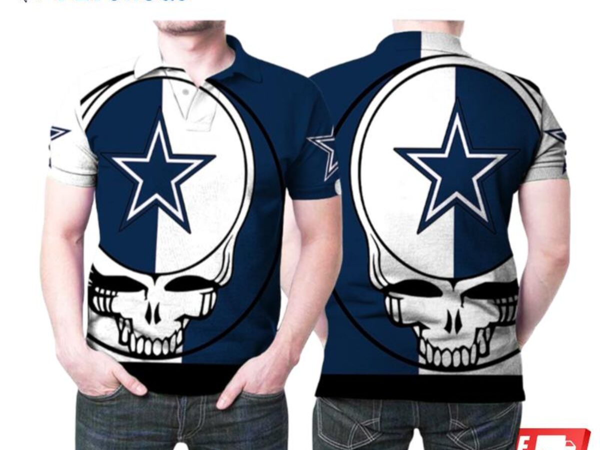 NFL Fans Dallas Cowboys Grateful Dead Logo Ugly Christmas Sweater For Men  And Women - Freedomdesign