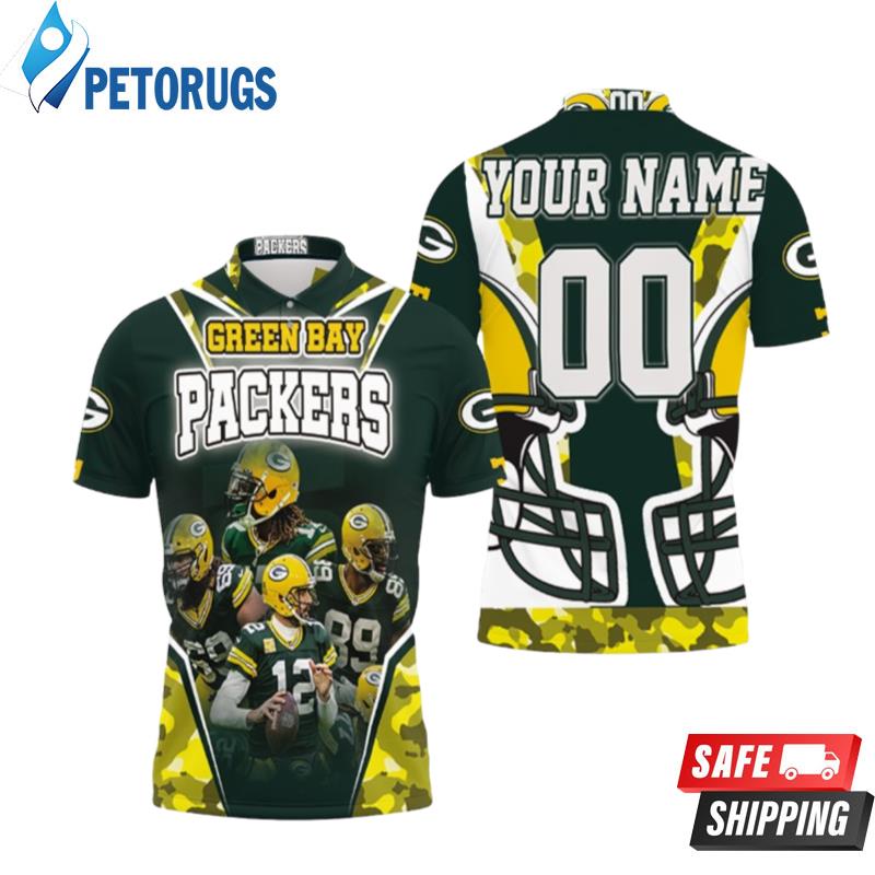 Green Bay Packer Nfc North Champions Division Super Bowl 2021 Personalized Polo Shirts