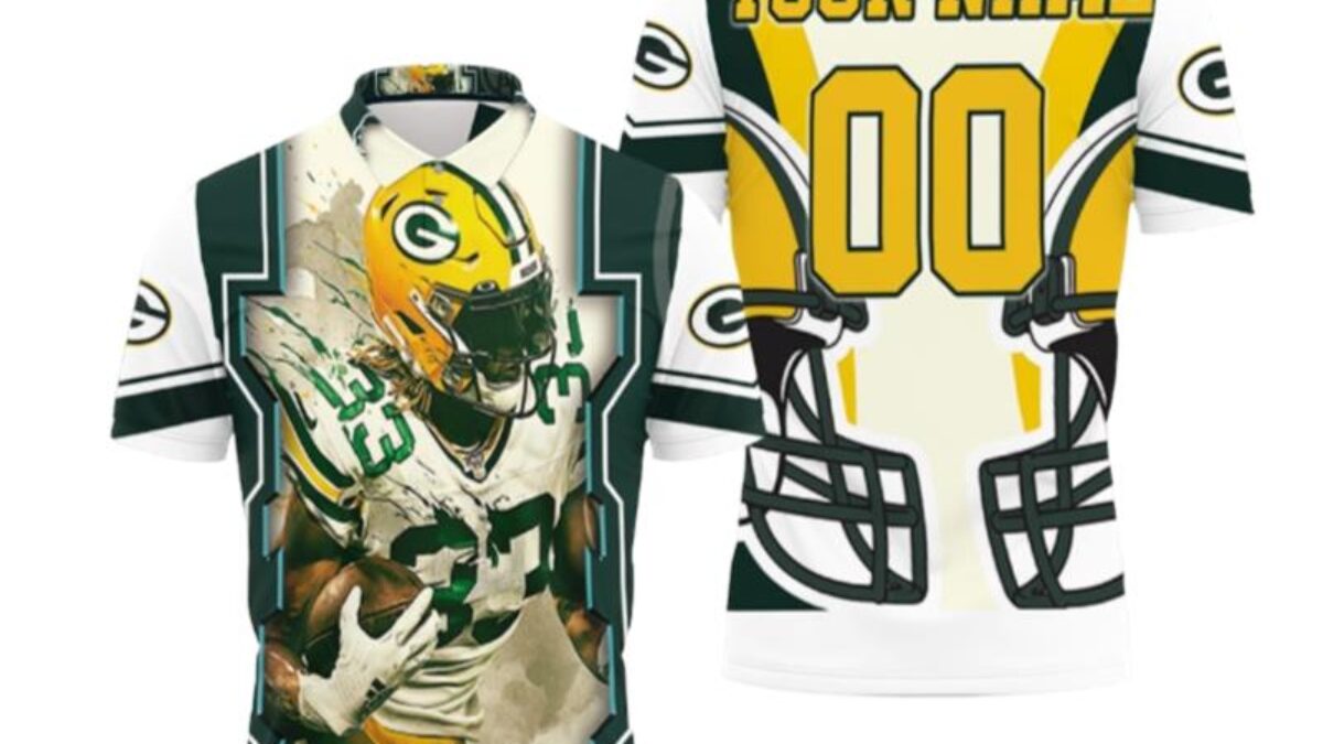 NFL Green Bay Packers Aaron Jones For Men 3D Hoodie All Over Printed - T- shirts Low Price