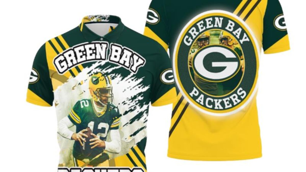 Green Bay Packers Qbs Bart Starr 15 Brett Favre 4 Aaron Rodgers 12 For Fans  Polo Shirts - Peto Rugs