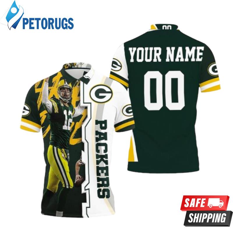 Green Bay Packers Aaron Rodgers 12 Nfl 2020 Season Champion Nfc North Winner Thanks Personalized Polo Shirts