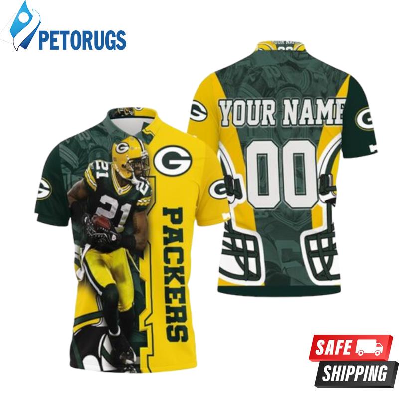 Green Bay Packers Darnell Savage Number 21 Great Player Nfl 2020 Season Personalized Polo Shirts