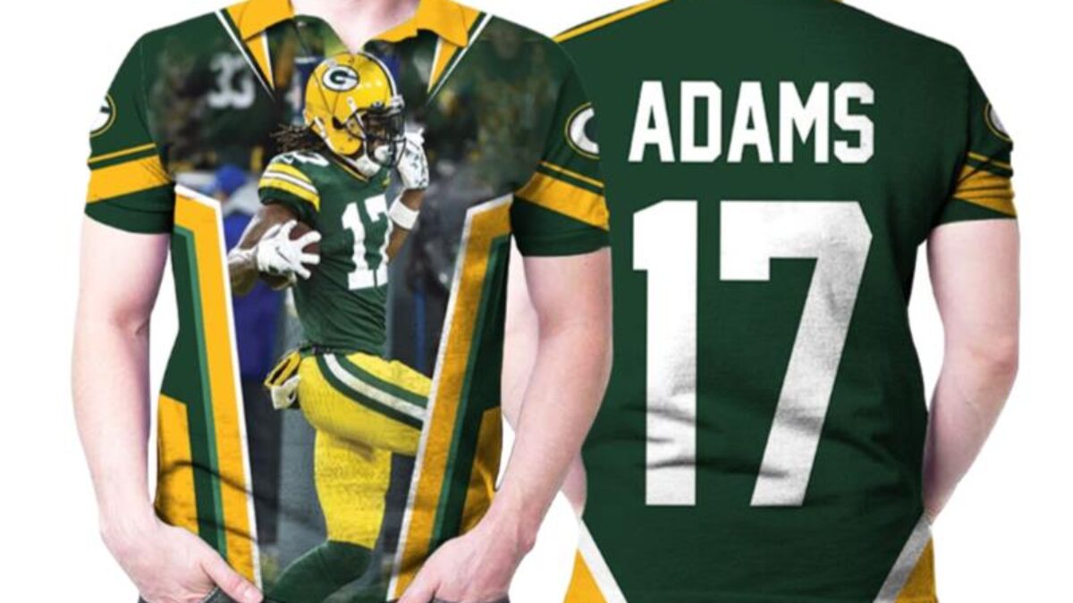 Green Bay Packers Davante Adams Legend 17 Nfl American Football Green For  Packers Fans 2 Polo Shirts - Peto Rugs