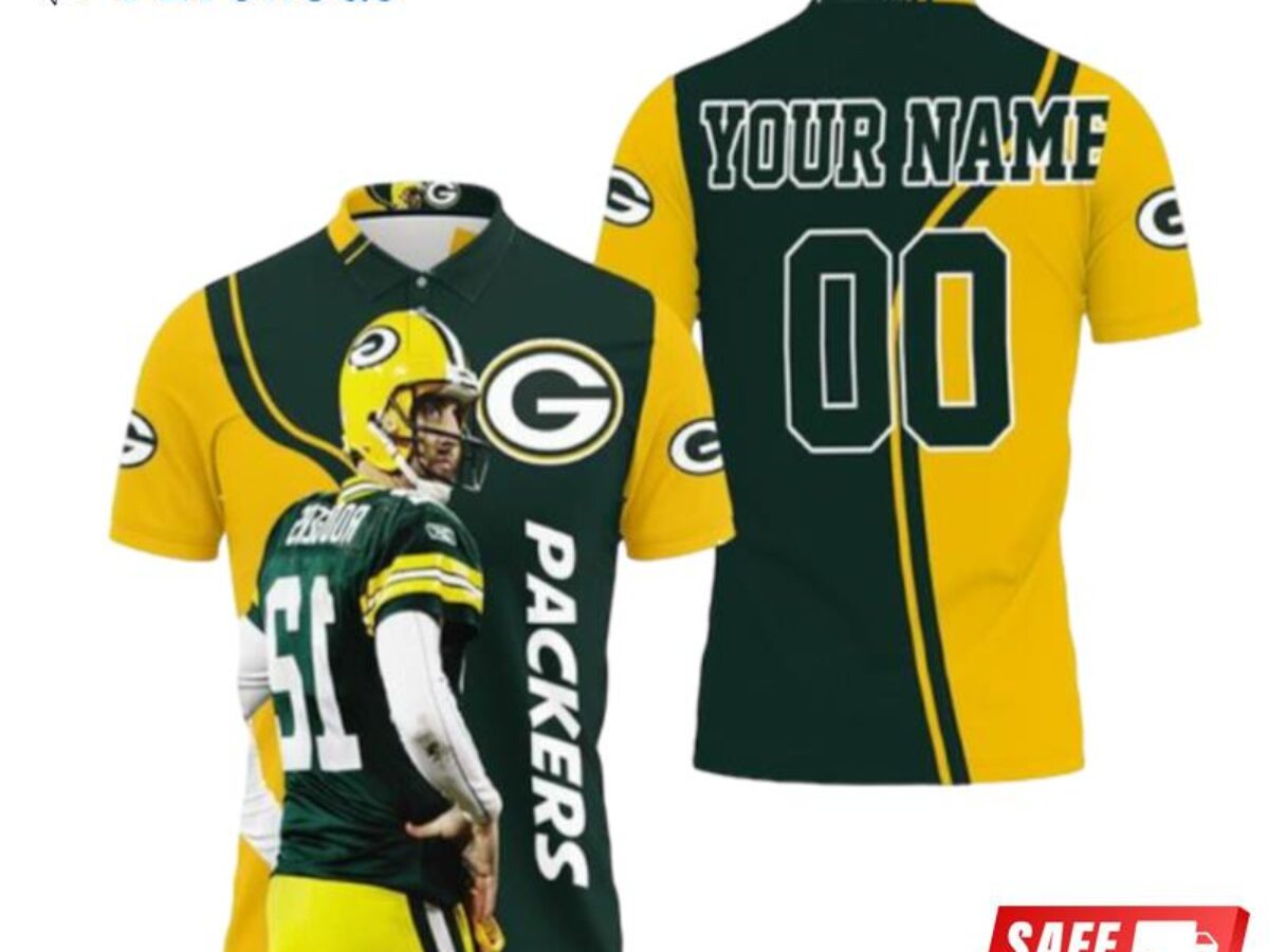 NFL Green Bay Packers Personalized Name And Nmber Christmas Sweater