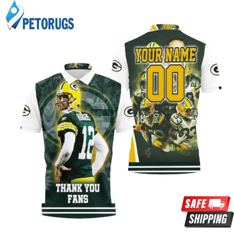 Green Bay Packers Nfc Noth Champions Thank You Fans For All Lover Personalized Polo Shirts