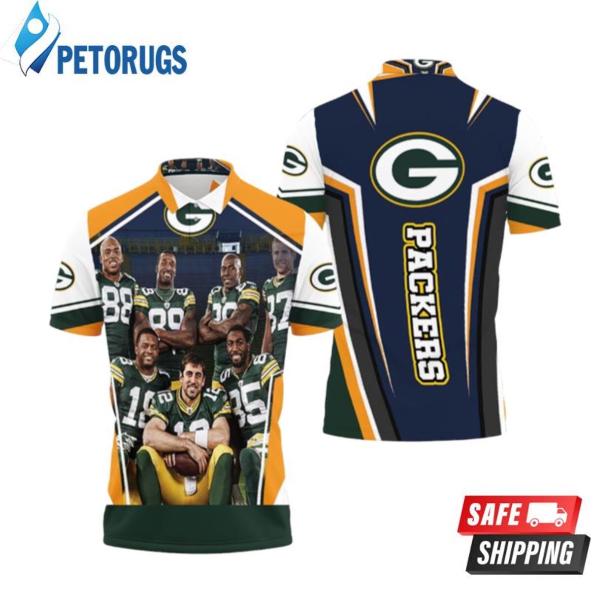 Green Bay Packers 2021 Super Bowl Nfc North Champions Division Polo Shirts  - Peto Rugs