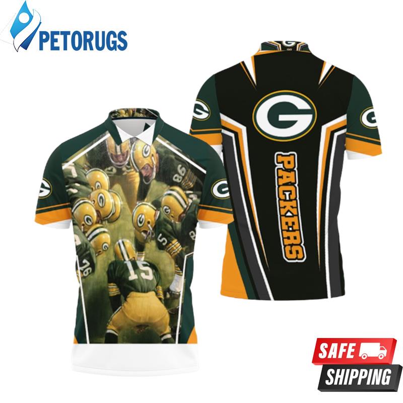 Green Bay Packers Photoshop Nfc North Division Champions Super Bowl 2021  Polo Shirts - Peto Rugs