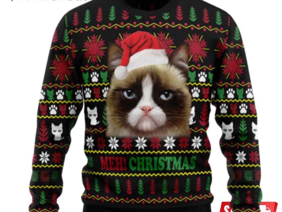 grumpy cat christmas pictures