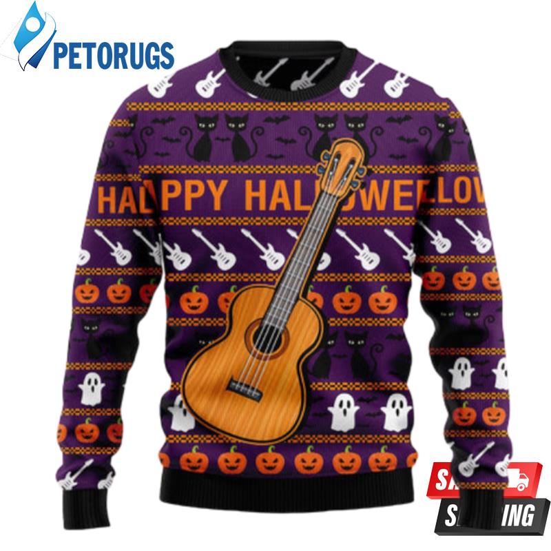 Guitar Ugly Christmas Sweaters