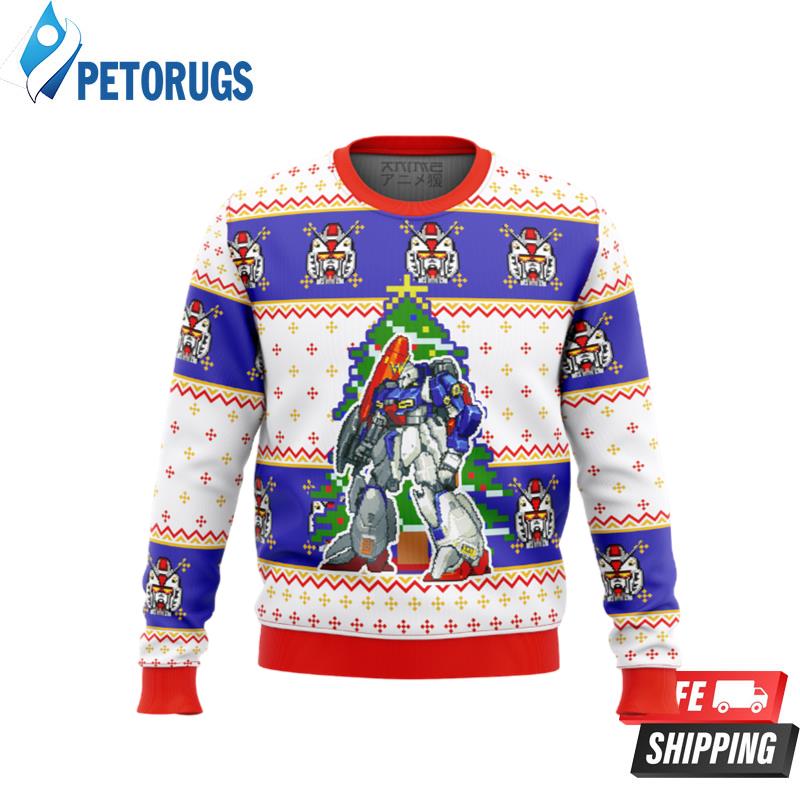 Gundam Xmas Ugly Christmas Sweaters