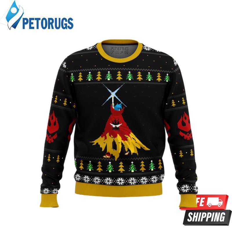 Gurren Lagann Kamina Ugly Christmas Sweaters