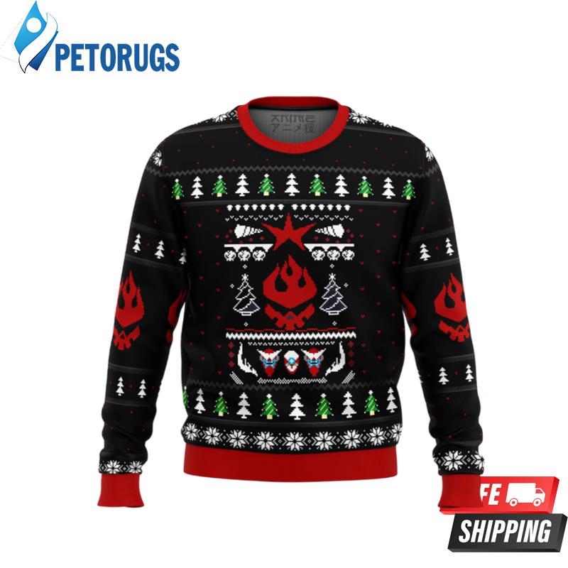 Gurren Lagann Logo Ugly Christmas Sweaters